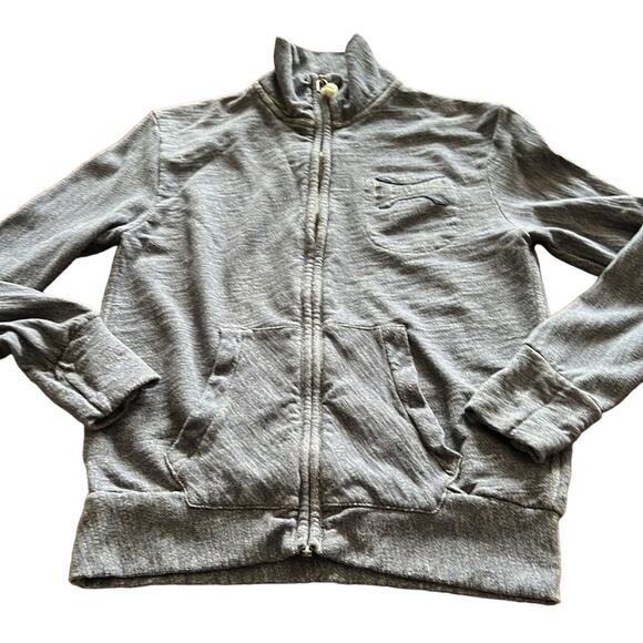 Levi Strauss & Co Mens Blue Denim Knit Jacket Size Small Zipper Front - Picture 5 of 10